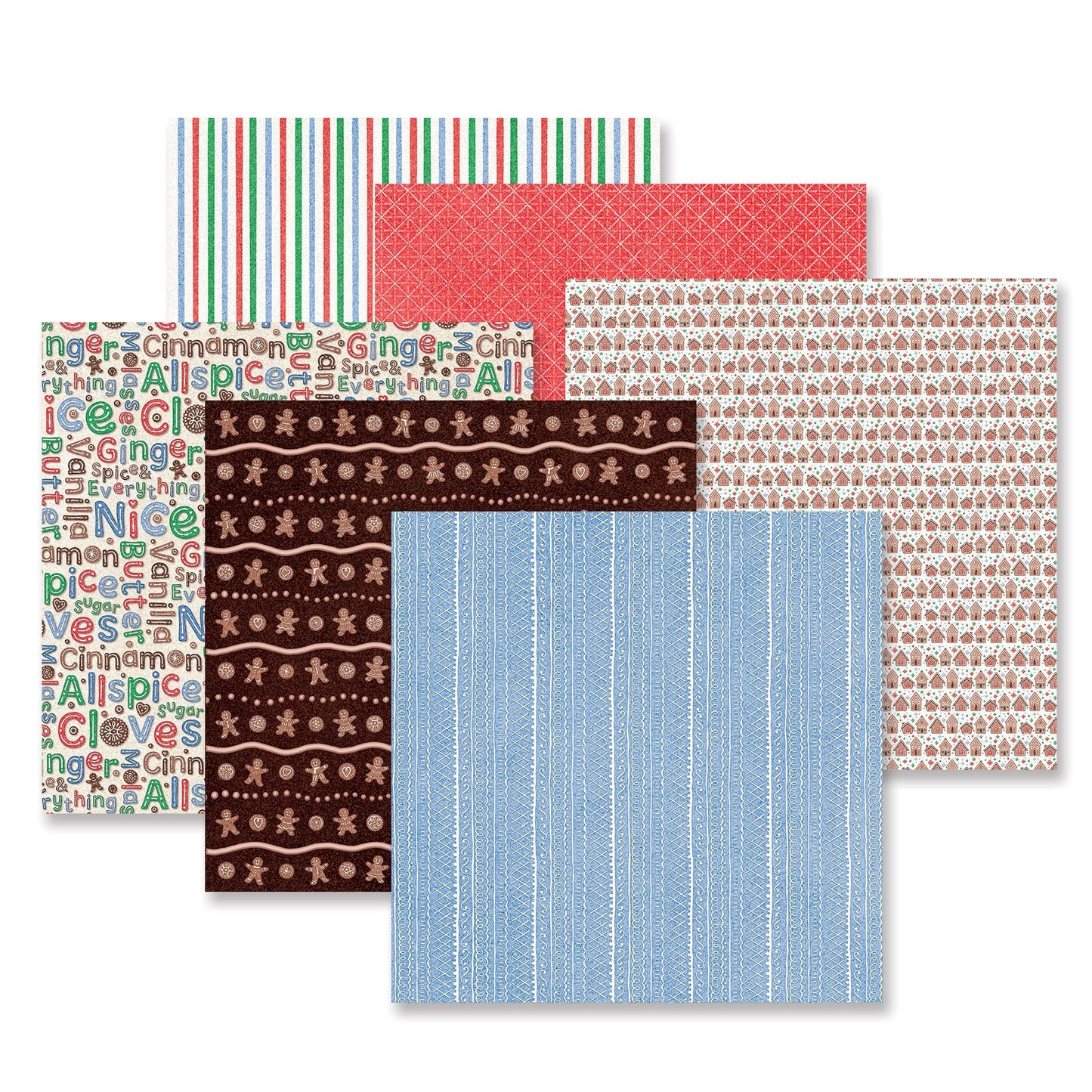 ジンジャーブレッド・ファン デザイナーペーパー