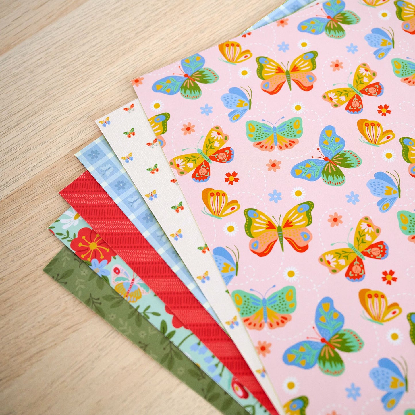 フラッター＆ブルーム ペーパーパック　６枚