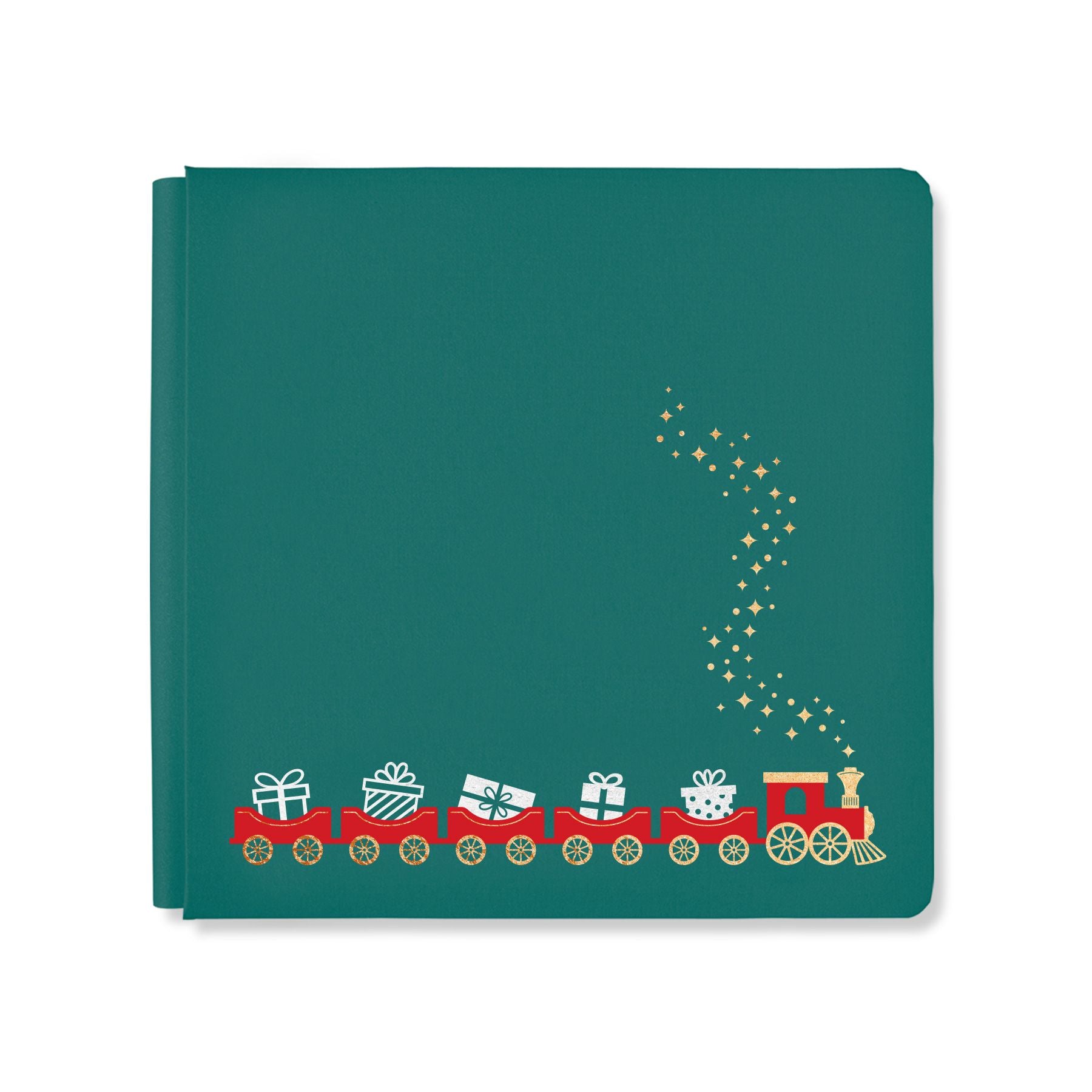 12X12アルバムカバー　ハンターグリーン　サンタズワークショップ